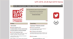 Desktop Screenshot of ilpc.org.uk